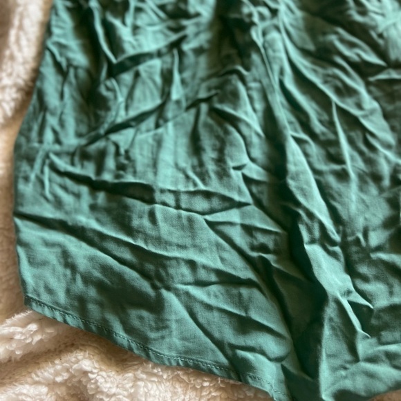 Women's Torrid Teal Blouse - Picture 4 of 5